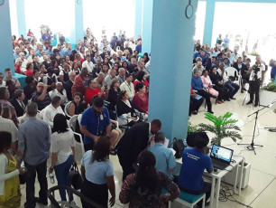 Palacio Central de Computación, sede del Acto Nacional por el Día del Trabajador de las Comunicaciones