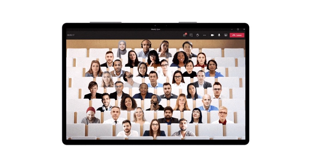 Microsoft Teams añade salas virtuales que colocan a todos los integrantes de la videollamada uno al lado de otro