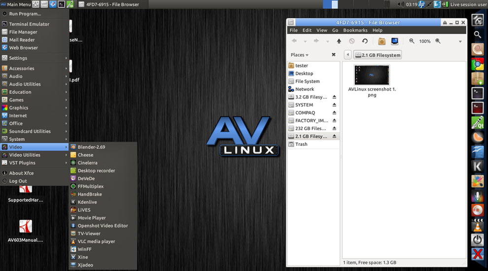 AV Linux, para los amantes de la edición de audio y vídeo