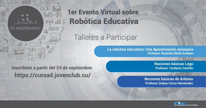 1er Encuentro Virtual sobre Robótica Educativa