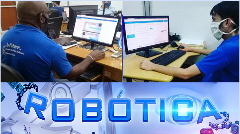 Preparan los Joven Club competencia de robótica online