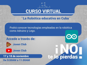 Curso Virtual «La Robótica Educativa en Cuba»