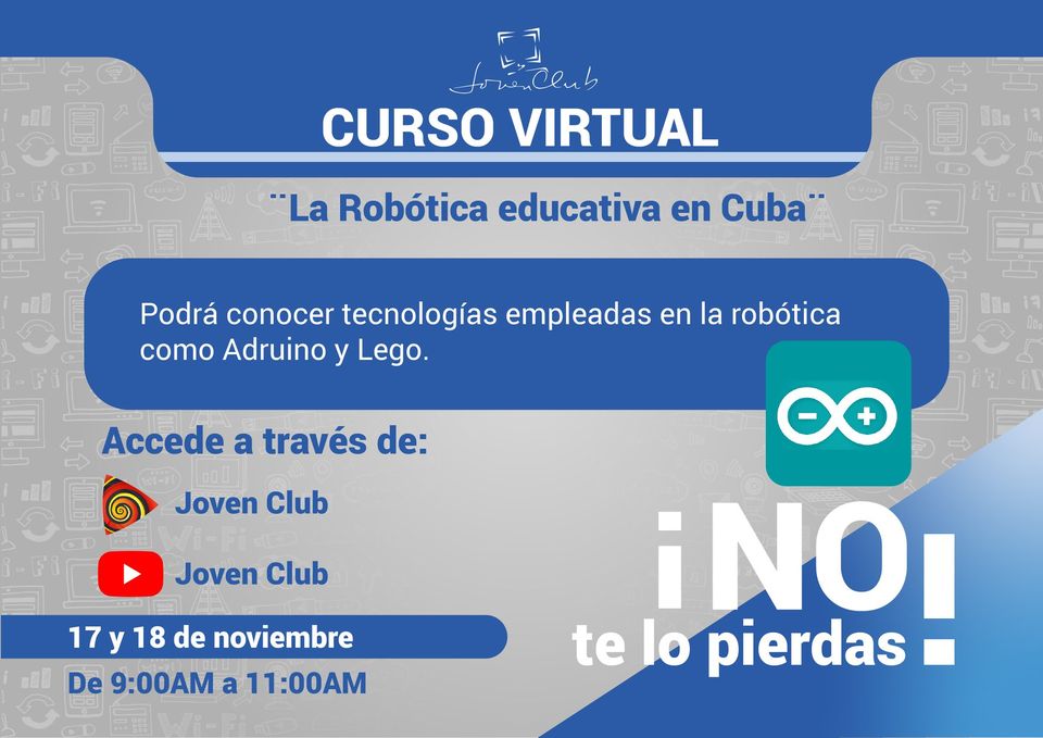 Curso Virtual «La Robótica Educativa en Cuba»