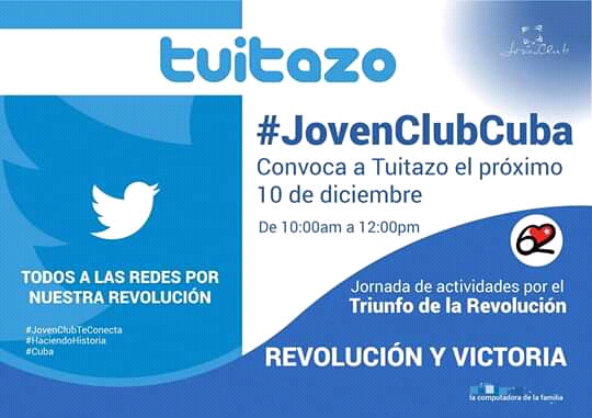 Joven Club convoca a Tuitazo