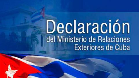 Condena firme y absoluta a la fraudulenta calificación de Cuba como Estado patrocinador del terrorismo.