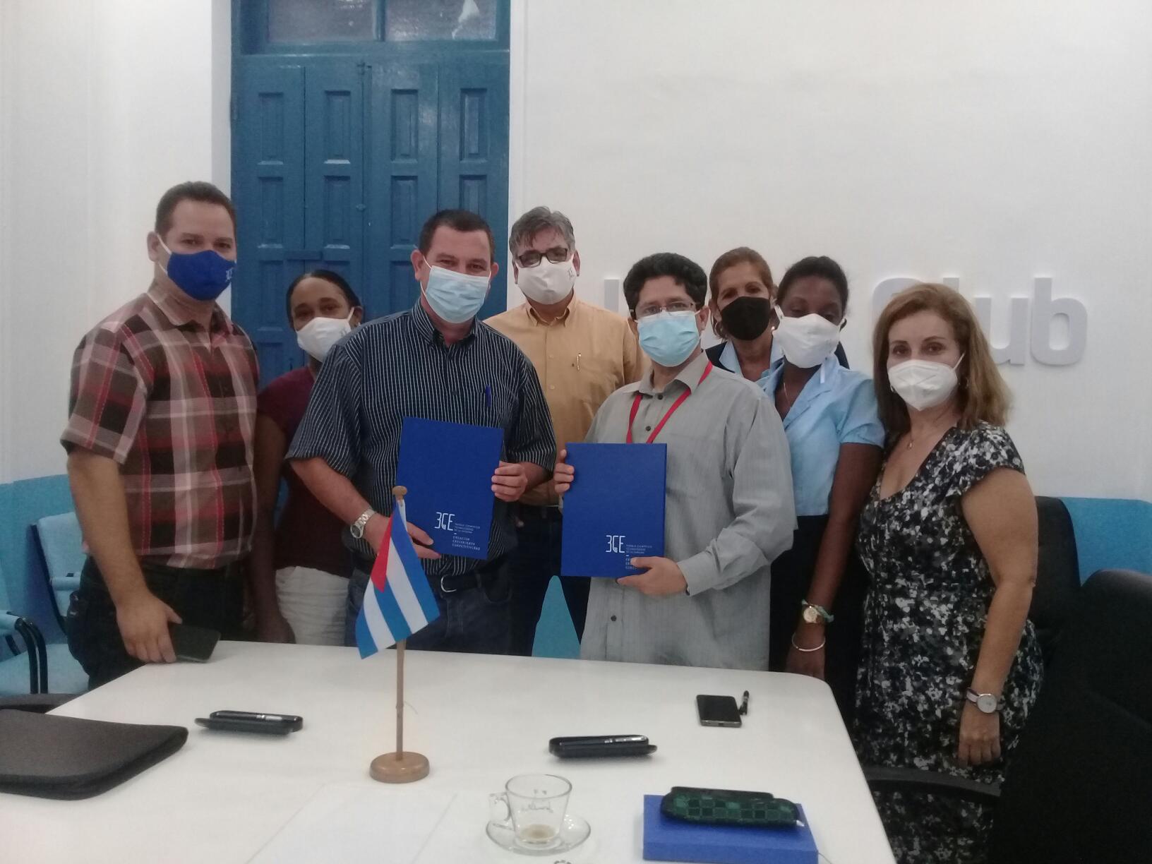Firma de Memorando de Entendimiento entre El Parque Científico Tecnológico de La Habana S.A y Joven Club de Computación y Electrónica