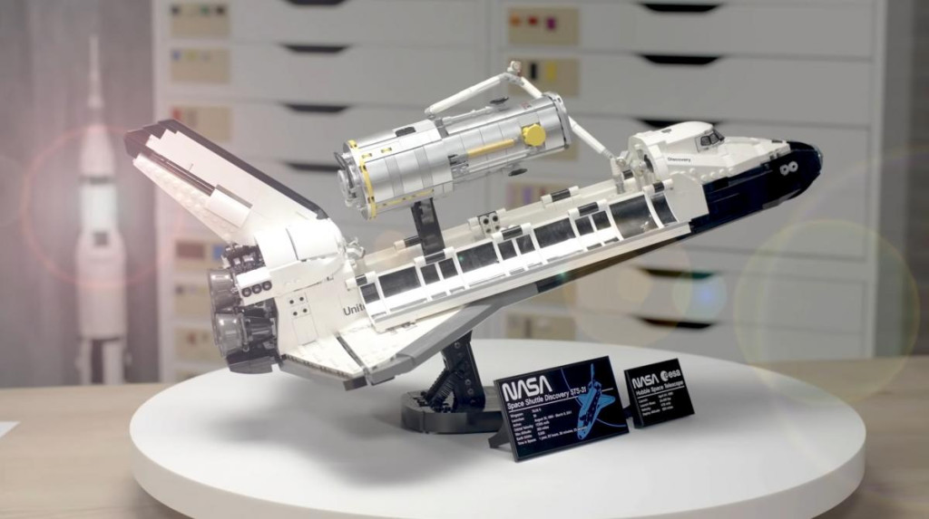 Lego celebra el 40 aniversario del primer lanzamiento de un transbordador espacial anunciando su maqueta más completa