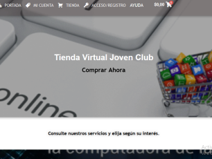 Tienda Virtual, nueva opción para comprar servicios de Joven Club en Pinar del Río