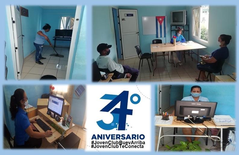 Joven Club Buey Arriba en su 34 Aniversario