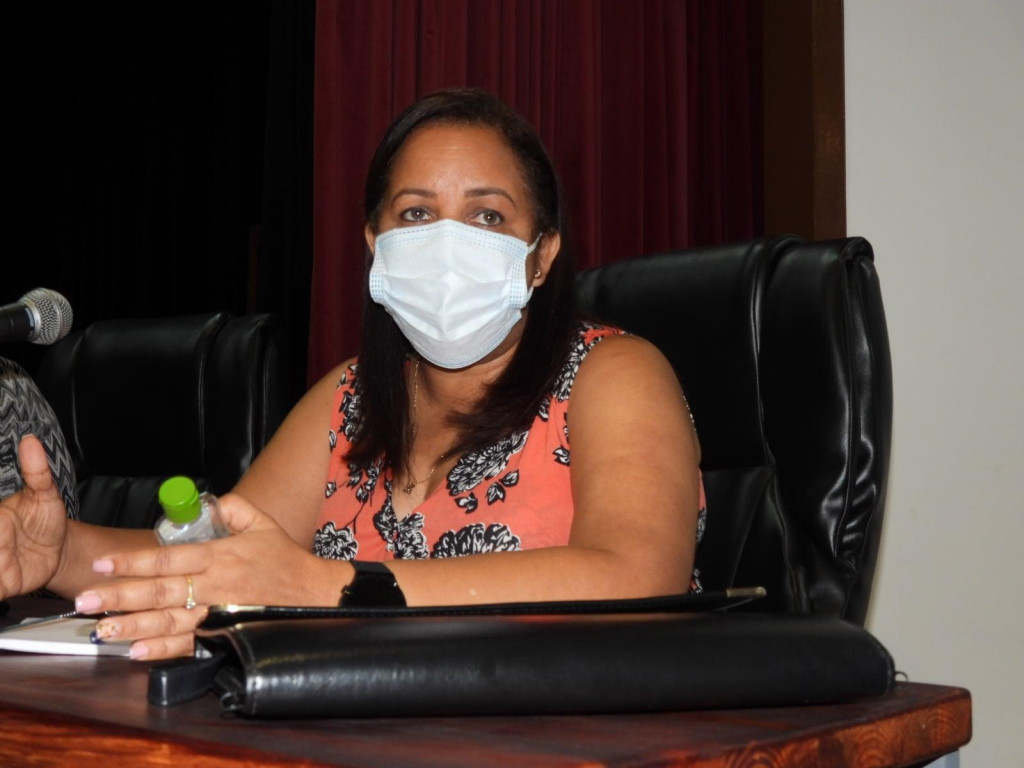 Ministra de Comunicaciones Mayra Arevich Marín, chequeó en horas de la mañana de este jueves la operación de apoyo a los barrios de La Timba y El Fanguito