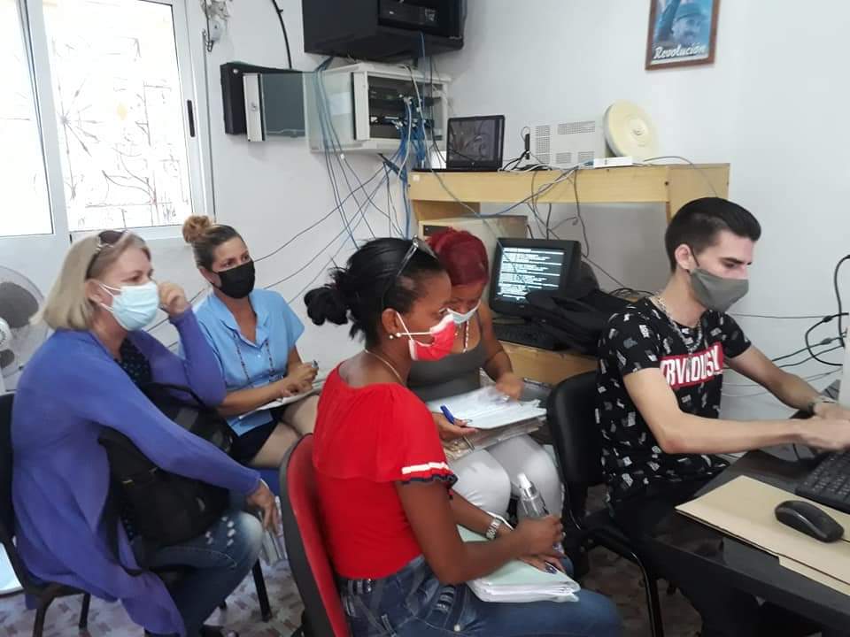 Joven Club en Caibarién con protagonismo en tareas del territorio en tiempos de Covid-19