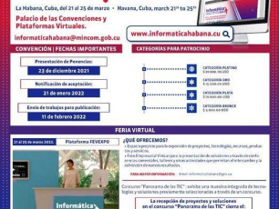 ¿Qué novedades trae el portal web Informática Habana?