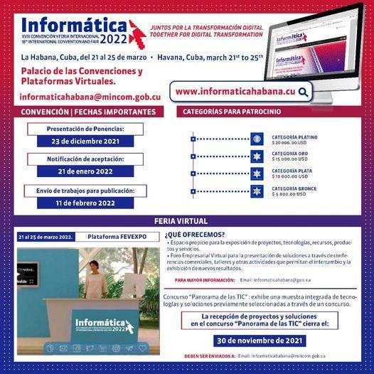 ¿Qué novedades trae el portal web Informática Habana?