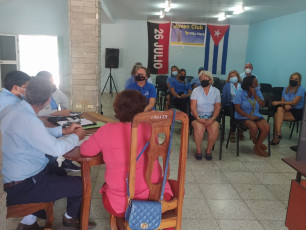 Visita el Director General de Joven Club  a Villa Clara en un 24 de febrero más comprometido con  la Familia Cubana