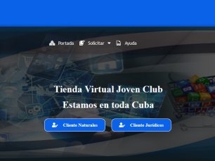 Compre ahora los servicios de Joven Club desde su Tienda Virtual