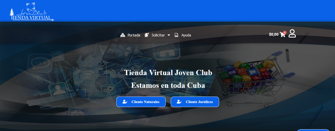 Compre ahora los servicios de Joven Club desde su Tienda Virtual