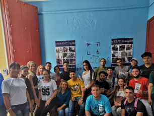  Estudiantes de Informática estrechan vínculos con los Joven Club en Sancti Spíritus