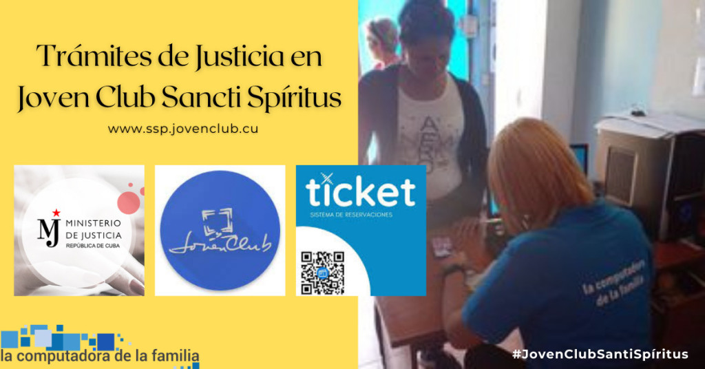 Joven Club y Justicia te facilitan tus trámites legales.