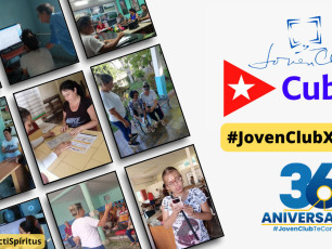 Campaña JovenClubXCuba en Sancti Spíritus